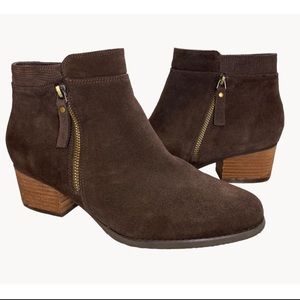 Blondo Isaac Waterproof Women's Ankle Boots Brown Suede